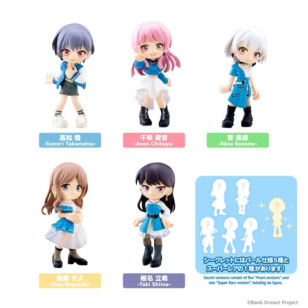 BanG Dream! It's MyGO!!!!! PalVerse PVC Figures 9 cm Blind Box - 1 Unidade
